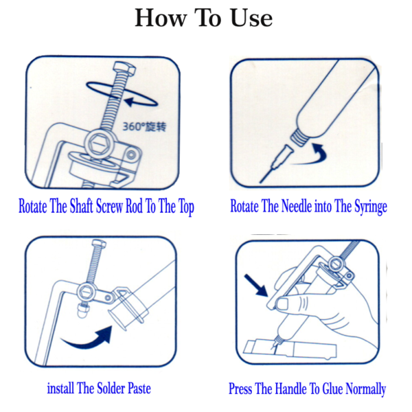 TE-053 Needle Booster Precise Gluing Soldering Rod Pusher - Image 3