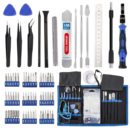 80 in 1 Professional Screwdriver Repair ToolKit with 56 Bits compatible with Mobile Laptop And Other Electronic Devices with Folding Bag