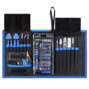 80 in 1 Professional Screwdriver Repair ToolKit with 56 Bits compatible with Mobile Laptop And Other Electronic Devices with Folding Bag