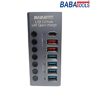 Babatools 985D Fast USB Hub 3.0 Quick Charge With TYPE-C Charging USB Ports