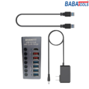 Babatools 985D Fast USB Hub 3.0 Quick Charge With TYPE-C Charging USB Ports