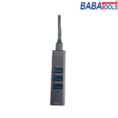 Babatools 809C USB 3.0 To USB HUB LAN Adapter 3 Ports USB 3.0 HUB Network Card USB to RJ45 LAN Ethernet Adapter for Macbook PC Laptop USB HUB