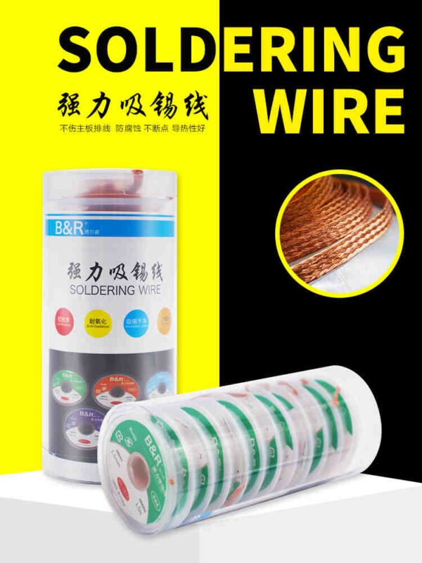 B&R J-1515/J-2015/J-2515/J-3015/J-3515 Desoldering Wire