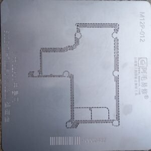 AMAOE M12P-012 For 12 PRO MIDDLE LAYER MOTHERBOARD REBALLING STENCIL