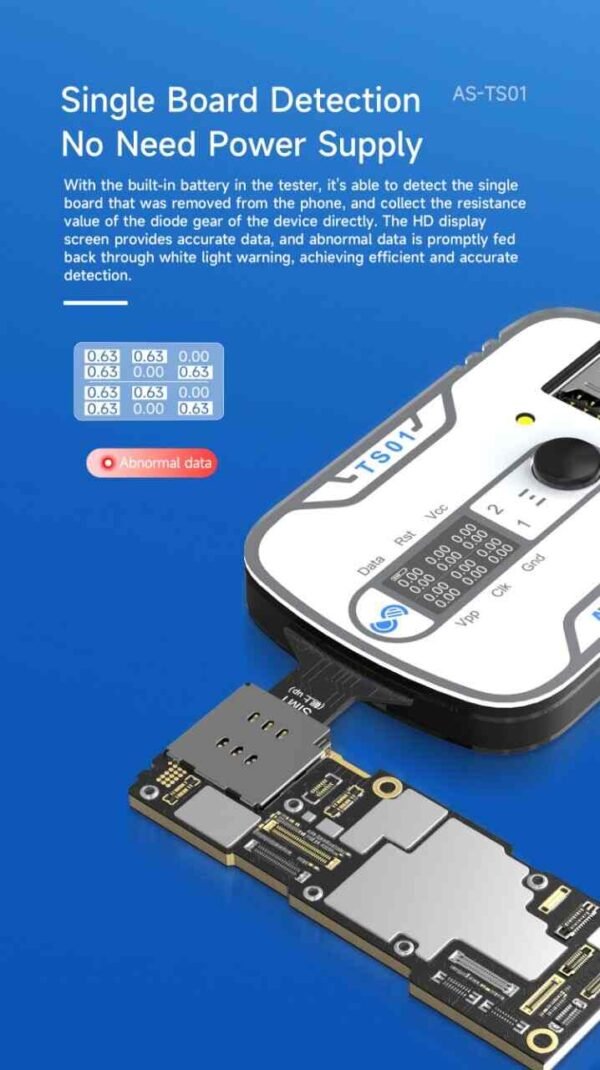 Aweshine TS-01 OLED HD Display SIM Card Tester