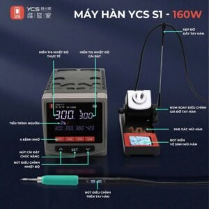 YCS S1-160W Control Temperature Soldering Station Compatible 210 / 245 / 115 Handle