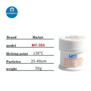 MaAnt MY-38A 50g 138 Silver PPD Solder Paste