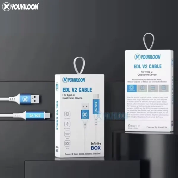 Youkiloon EDL V2 Cable TYPE-C USB Cable For Qualcomm Device EDL Cable to 9008 EDL Mode - Image 3