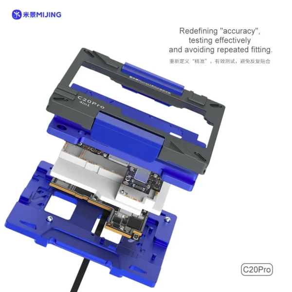 MiJing C20 Pro Motherboard Middle Layer Tester For iPhone 12 Series - Image 2