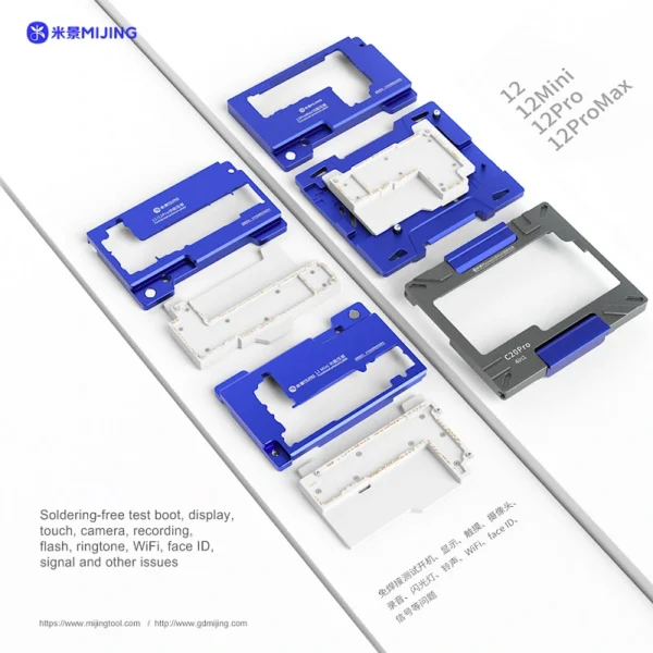 MiJing C20 Pro Motherboard Middle Layer Tester For iPhone 12 Series - Image 4