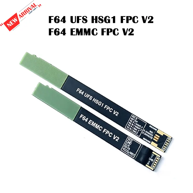 Flash F64 UFS HSG1 FPC V2 Cable + F64 EMMC FPC V2 Cable Set For F64 Ultra / Lite Box