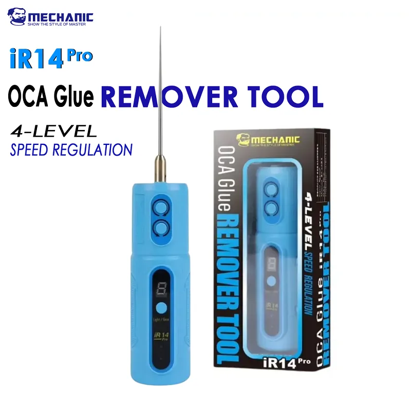 Mechanic IR14 Pro Electric OCA Glue Remover Tool With Dust Lamp For Mobile LCD Display Glue Removal Motor