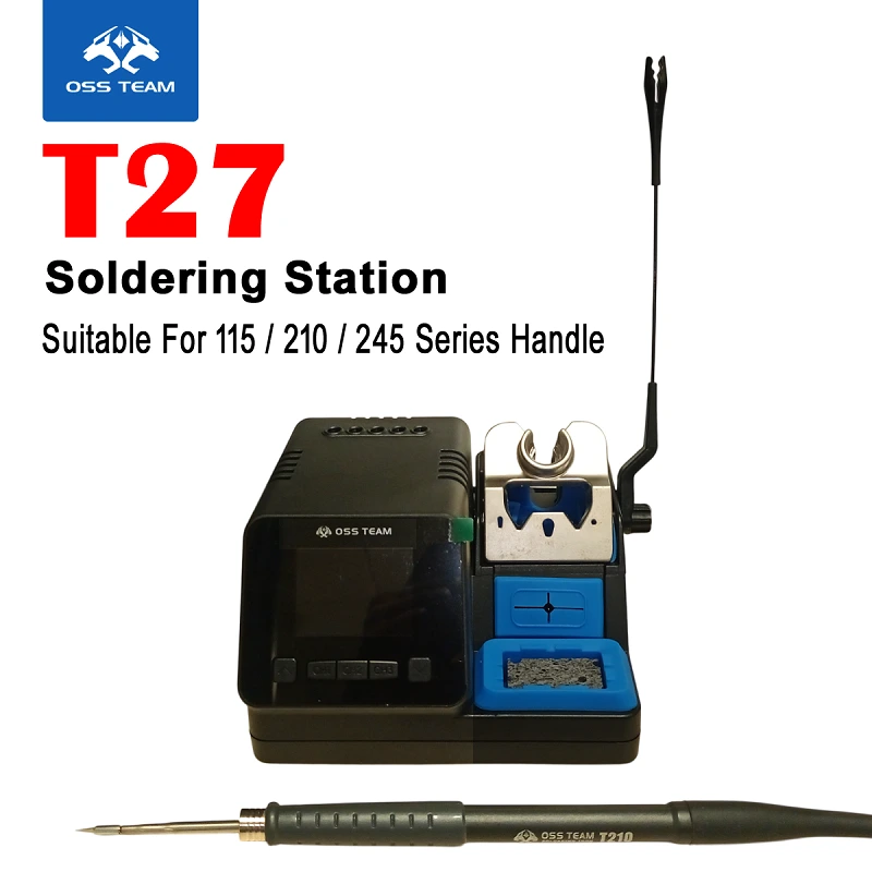 OSS Team T27 Soldering Iron Station With T210 Series Handle
