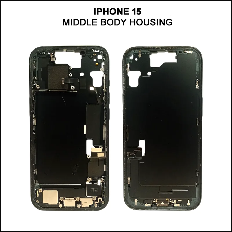 Apple iPhone 15 Middle Body Housing With Flex Care OG