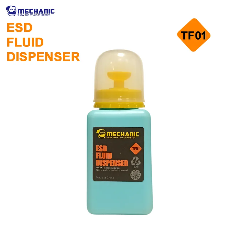 Mechanic TF01 Esd Fluid Dispenser Plastic Liquid Puch Puch Bottle 150ML