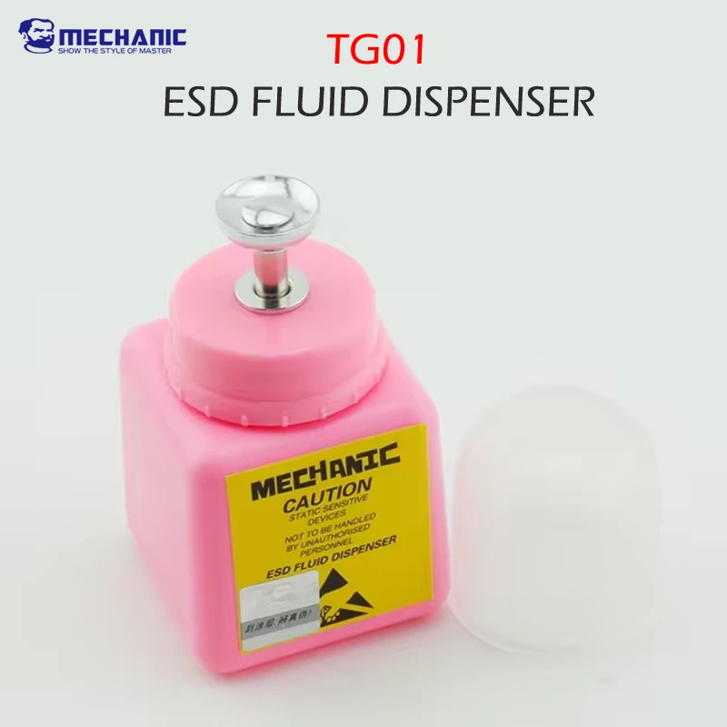 Mechanic TG01 Esd Fluid Dispenser Plastic Liquid Puch Puch Bottle 100ML