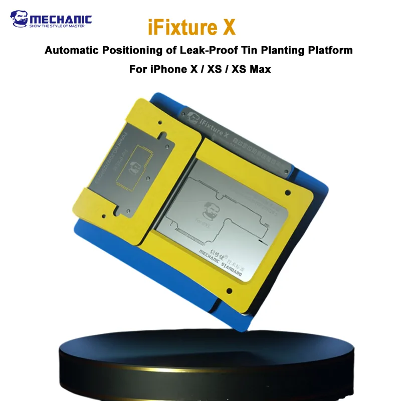 Mechanic iFixture X Automatic Position Of Leak-Proof Tin Planting iPhone X Stencil Platform