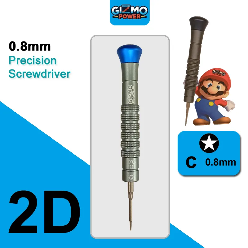 Gizmo No. 8057 2D Screwdriver 0.8mm For Mobile Repair