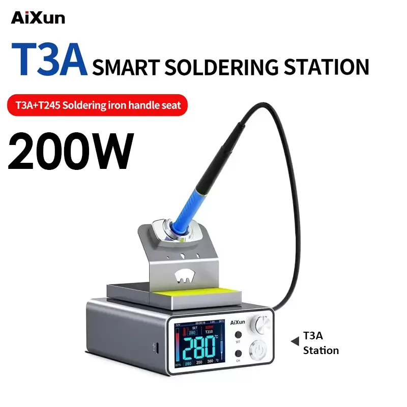 Aixun T3A 200W Soldering Station Temperature Controlled Quick Soldering Station With T245 Handle