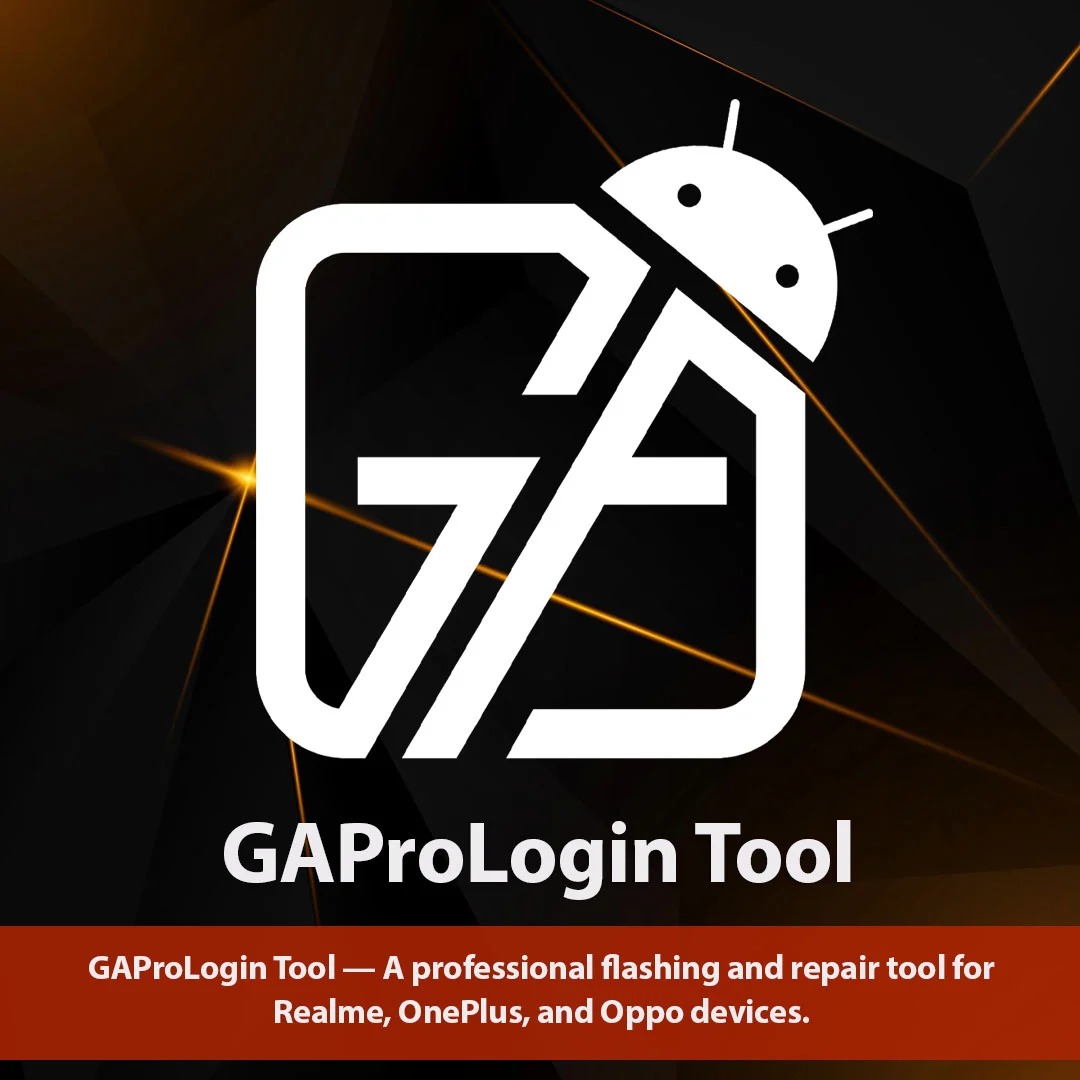 GAPro Login Tool - Realme RCSM OTP + Realme FRP OTP